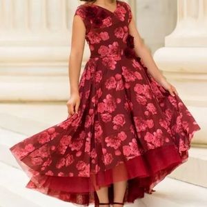 Joyfolie Juliet Dress in Berry
